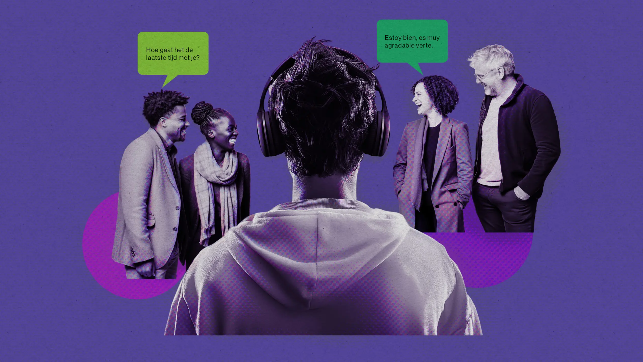 ¡Revolución en traducción! Escucha múltiples voces mientras conversas sin fronteras.