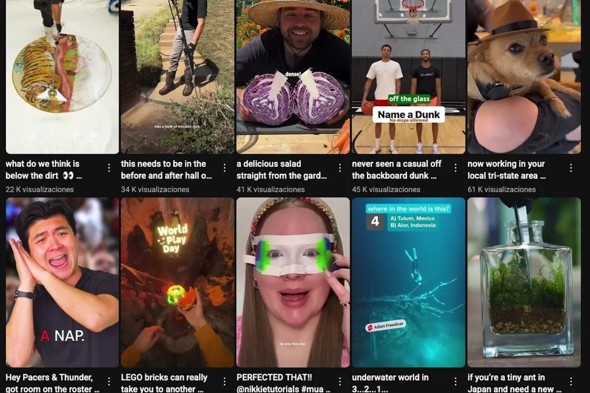 ¡Increíble! YouTube acapara la atención con su revolucionario formato de Shorts
