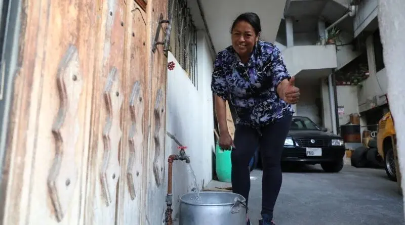 Casi todos los barrios de Quito tienen agua potable- Últimas noticias Ecuador