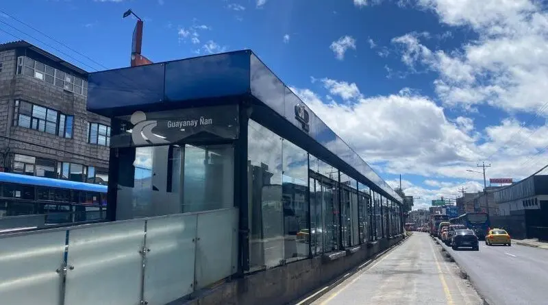 Modernización de paradas de la Ecovía en Quito- Últimas noticias Ecuador