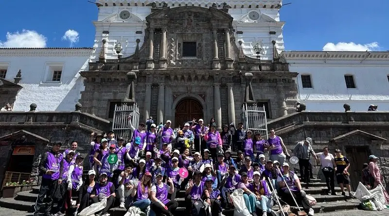 Minga ciudadana revitaliza el Centro Histórico de Quito- Últimas noticias Ecuador