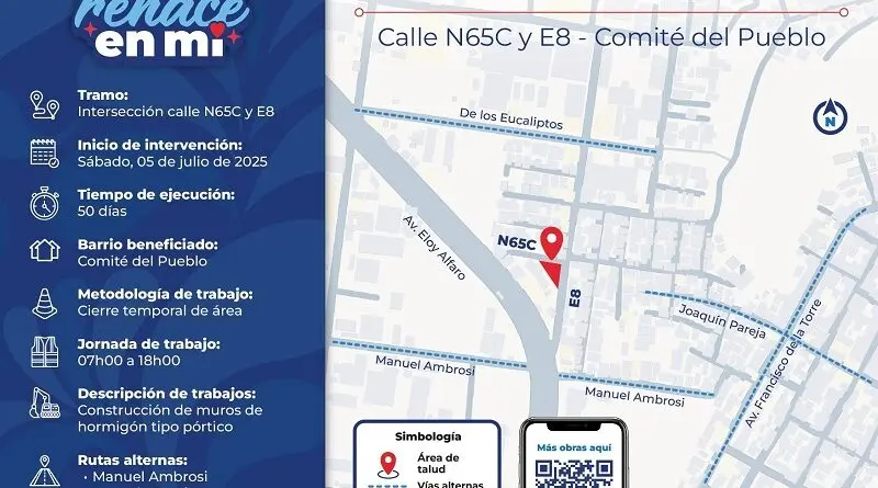 Construcción de talud mejora seguridad vial en Quito- Últimas noticias Ecuador