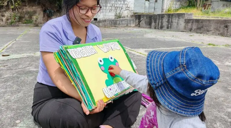 Familias crean miles de cuentos en Quito Wawas- Últimas noticias Ecuador