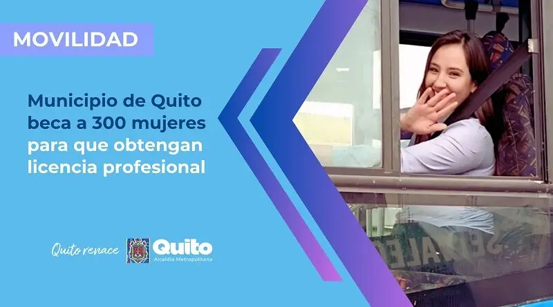 Municipio de Quito otorga 300 becas de conducción- Últimas noticias Ecuador