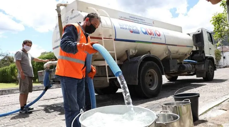 Tanqueros proporcionarán agua en sur de Quito- Últimas noticias Ecuador