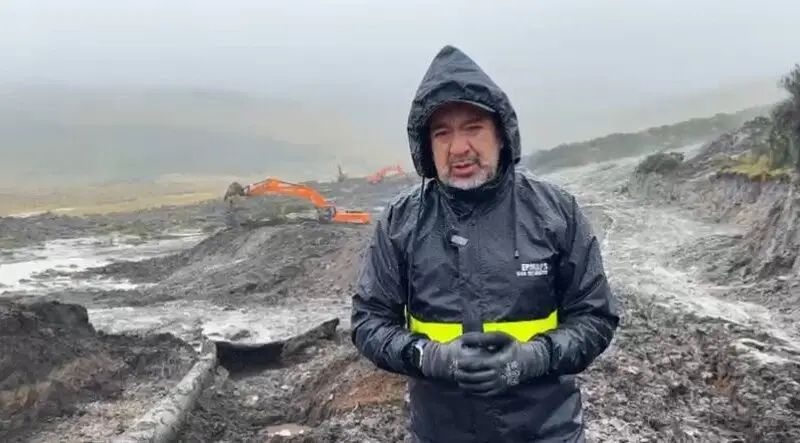 Avances en la reparación del servicio de agua en Quito- Últimas noticias Ecuador