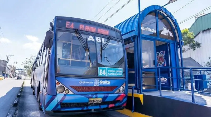 Repotenciación de paradas de Ecovía en Quito- Últimas noticias Ecuador