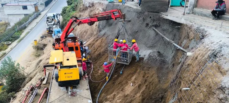 Estabilizan talud en Comité del Pueblo de Quito- Últimas noticias Ecuador