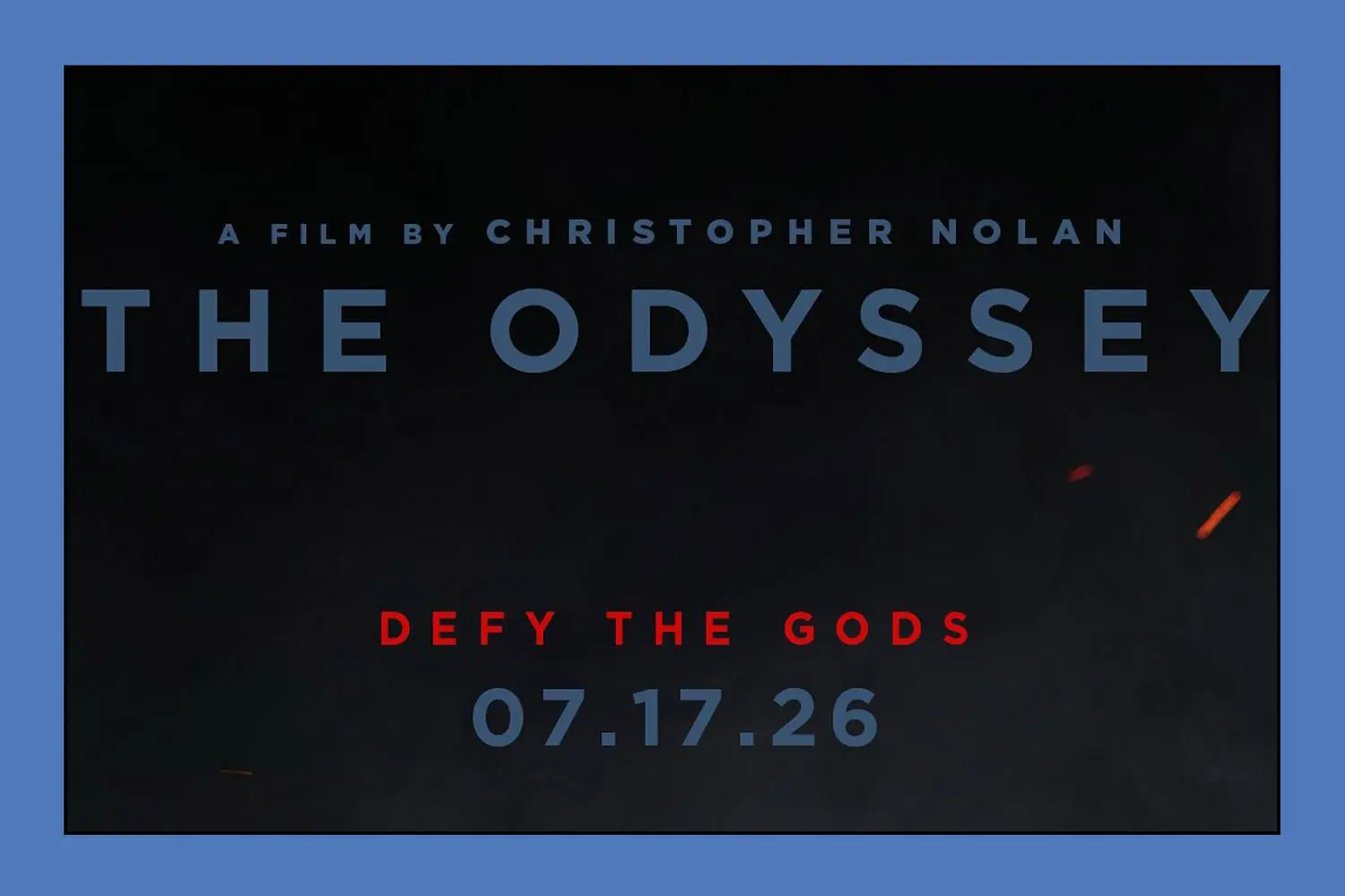 Christopher Nolan reimagines Homer’s epic in a groundbreaking film experience!