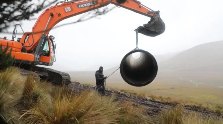 Pasos para restablecimiento de agua en Quito