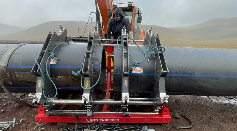 Avanza instalación de tubería en La Mica- Últimas noticias Ecuador