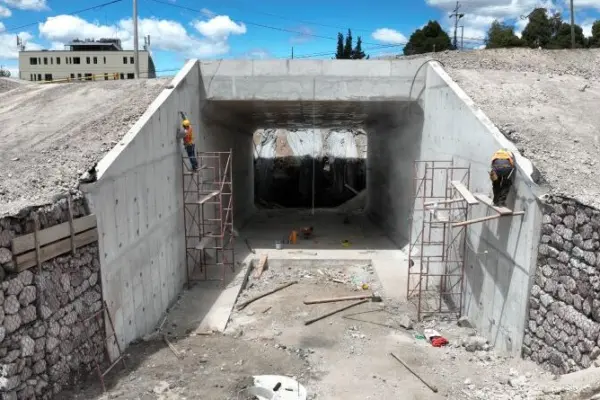 Avance del Intercambiador Mariana de Jesús se reporta en 40%