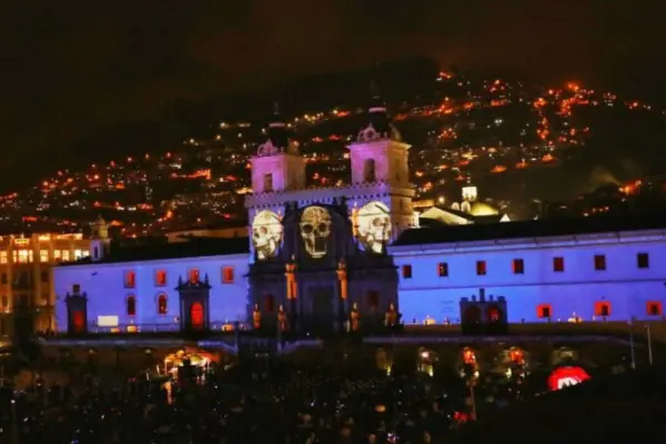 Éxito en la primera noche del Festival de Mapping