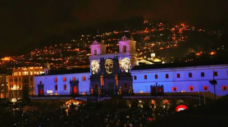 Éxito en la primera noche del Festival de Mapping- Últimas noticias Ecuador