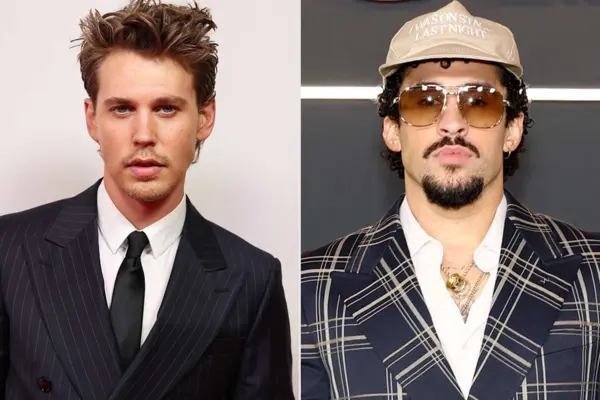 La sorprendente razón del baile tímido de Austin Butler en el concierto de Bad Bunny