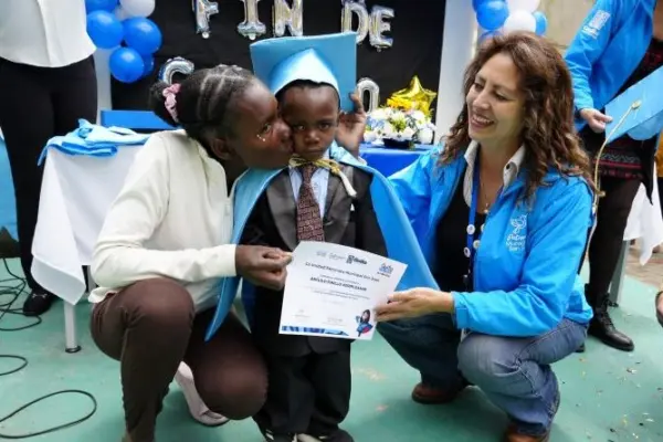 Graduación en Quito Wawas: 1.500 niños listos para educación