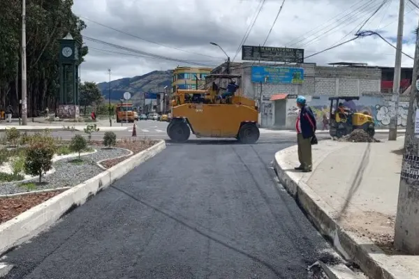 Nuevas obras viales mejoran movilidad en el sur de Quito