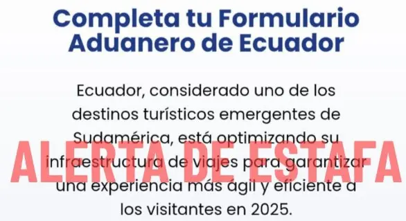 Alerta en Ecuador: Estafa digital pone en riesgo a usuarios
