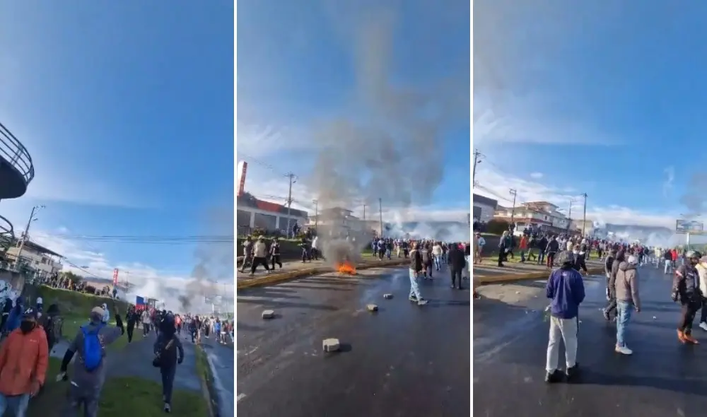 Conflicto en Otavalo desata enfrentamientos y detenciones- Últimas noticias Ecuador