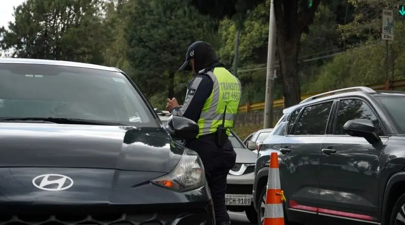 Operativos de tránsito en Quito del 24 al 30 de noviembre- Últimas noticias Ecuador